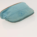 HERMES Bolide Pouch Canvas 6Set Orange Brown Red Auth ti3047-20