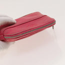 HERMES Bolide Pouch Canvas 6Set Orange Brown Red Auth ti3047-25