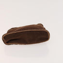 HERMES Bolide Pouch Canvas 6Set Orange Brown Red Auth ti3047-5