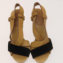 BALLY Fendi Chloe Sandals Leather 4Set White Black Brown Auth ti3052-12