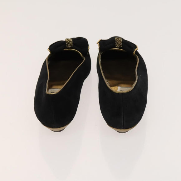 BALLY Fendi Chloe Sandals Leather 4 Set White Black Brown Auth ti3052