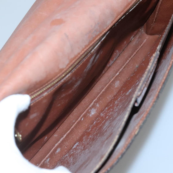LOUIS VUITTON Monogram Serviette Conseiller Briefcase M53331 LV Auth ti3058