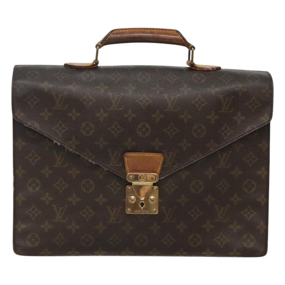 LOUIS VUITTON Monogram Serviette Conseiller Briefcase M53331 LV Auth ti3058