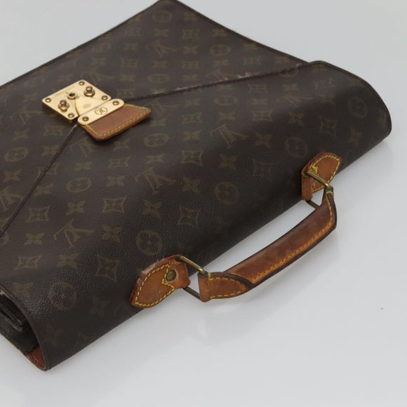 LOUIS VUITTON Monogram Serviette Conseiller Briefcase M53331 LV Auth ti3058