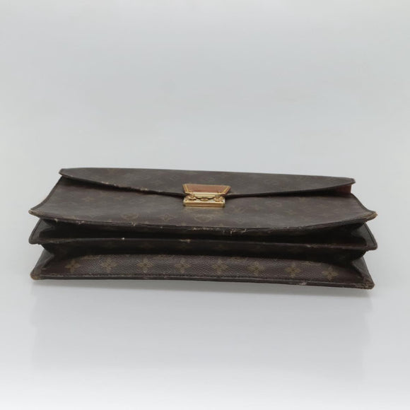 LOUIS VUITTON Monogram Serviette Conseiller Briefcase M53331 LV Auth ti3058