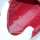 LOUIS VUITTON Epi Dauphine PM Pouch Castilian Red M48447 LV Auth ti3059-10