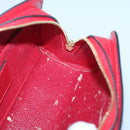 LOUIS VUITTON Epi Dauphine PM Pouch Castilian Red M48447 LV Auth ti3059-17