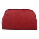 LOUIS VUITTON Epi Dauphine PM Pouch Castilian Red M48447 LV Auth ti3059-2