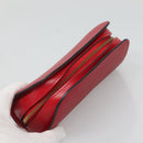 LOUIS VUITTON Epi Dauphine PM Pouch Castilian Red M48447 LV Auth ti3059-5