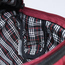 BURBERRY Black label Waist bag Nylon Red Auth ti3060-17