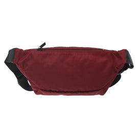 BURBERRY Black label Waist bag Nylon Red Auth ti3060 - 0