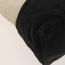 BURBERRY Tote Bag Canvas White Auth ti3062-16