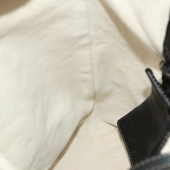 BURBERRY Tragetasche Canvas Weiß Auth ti3062
