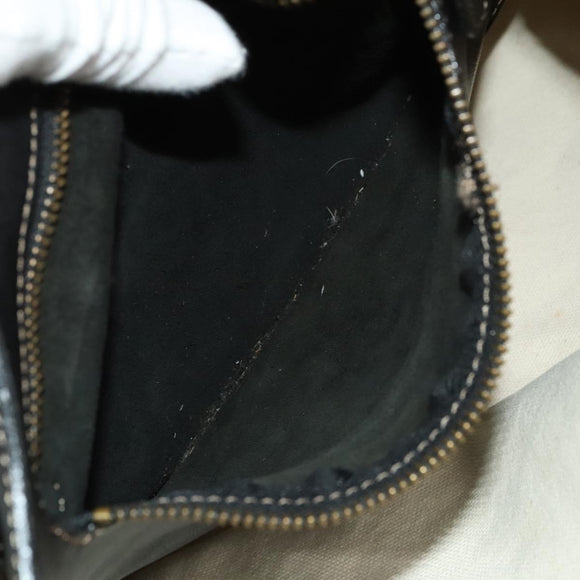BURBERRY Tragetasche Canvas Weiß Auth ti3062