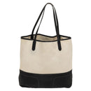 BURBERRY Tote Bag Canvas White Auth ti3062-2