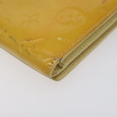 LOUIS VUITTON Monogram Vernis Walker Shoulder Wallet Gris M91031 LV Auth ti3063-16