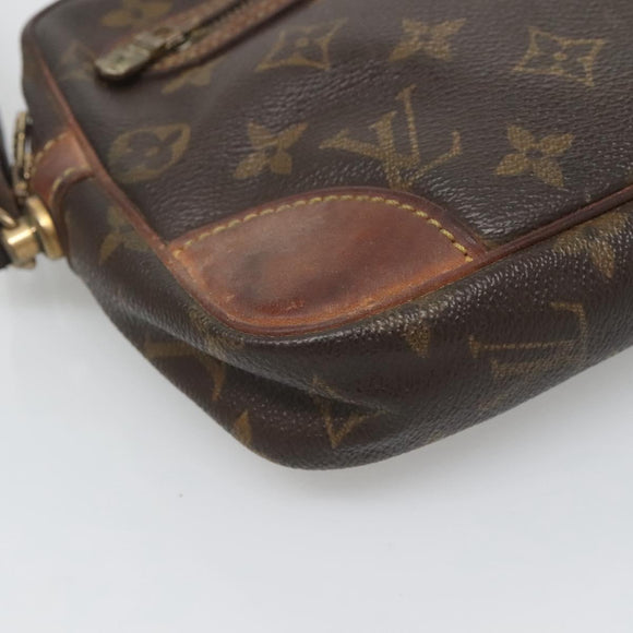 LOUIS VUITTON Monogram Marly Dragonne GM Clutch Bag M51825 LV Auth ti3064