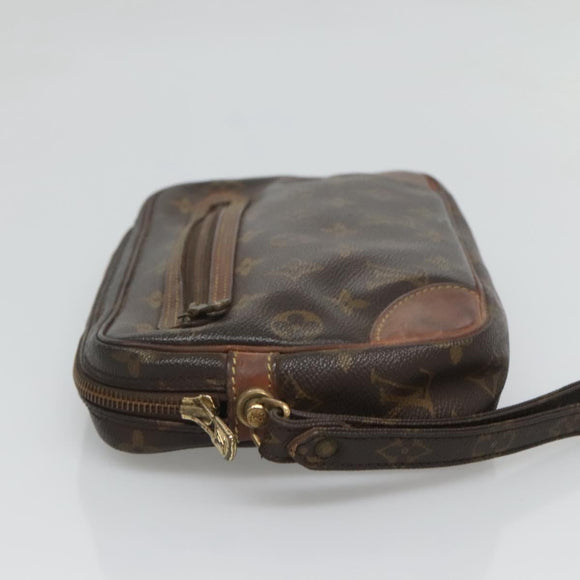 LOUIS VUITTON Monogram Marly Dragonne GM Clutch Bag M51825 LV Auth ti3064