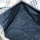 Burberrys Blue Label Tote Bag Nylon Beige Silver Auth ti3066-18