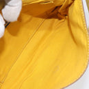 BURBERRY Blue Label Shoulder Bag Leather Yellow Gold Auth ti3071-12