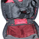 BURBERRY Nova Check Black label Shoulder Bag Nylon Black Silver Auth ti3074-19