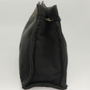 HERMES Fourre Tout Clutch Bag Canvas Black Auth ti3076-5