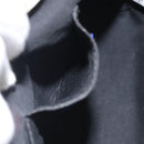 BURBERRY Blue Label Shoulder Bag Canvas Black White Auth ti3081-12