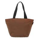 Burberrys Nova Check Tote Bag Nylon Brown Auth ti3085-2