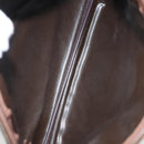 Burberrys Nova Check Clutch Bag Canvas Beige Silver Auth ti3090-10