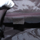 GUCCI Shoulder Bag Canvas Gray Silver 77112 Auth ti3094-18