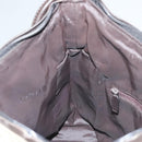 GUCCI Shoulder Bag Canvas Gray Silver 77112 Auth ti3094-20