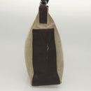 GUCCI Shoulder Bag Canvas Gray Silver 77112 Auth ti3094-4