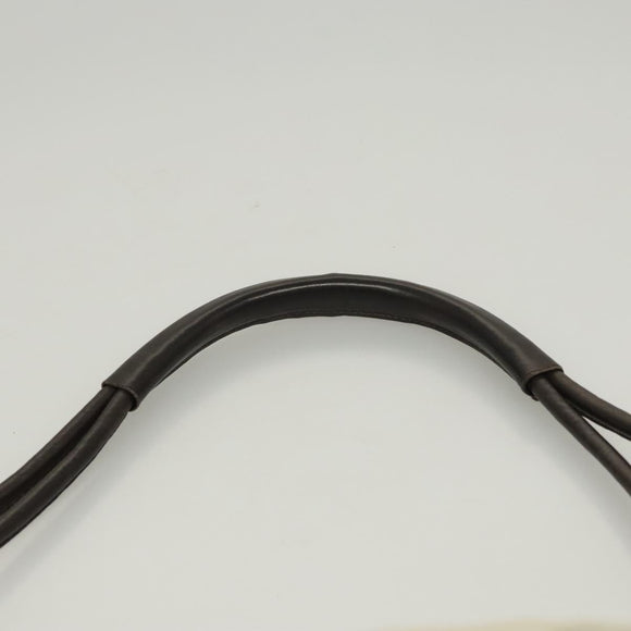 GUCCI Shoulder Bag Canvas Gray Silver 77112 Auth ti3094