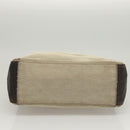 GUCCI Shoulder Bag Canvas Gray Silver 77112 Auth ti3094-5