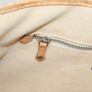 BURBERRY Blue Label Shoulder Bag Canvas White Pink Silver Auth ti3095-19