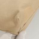 BURBERRY Blue Label Shoulder Bag Canvas White Pink Silver Auth ti3095-26