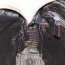 PRADA Sports Hand Bag Nylon Beige Silver Auth ti3096-21