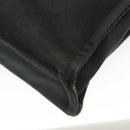 HERMES Fourre Tout MM Hand Bag Canvas Black Silver Auth ti3099-17