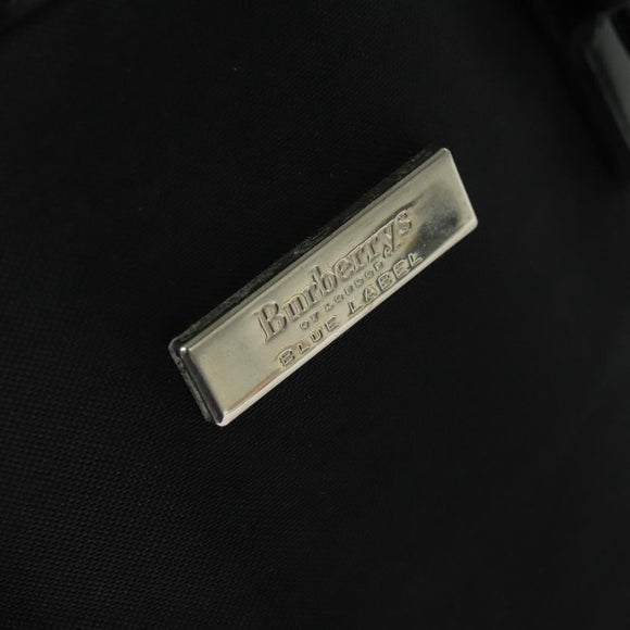 Burberrys Blue Label Shoulder Bag Nylon Black Auth ti3102