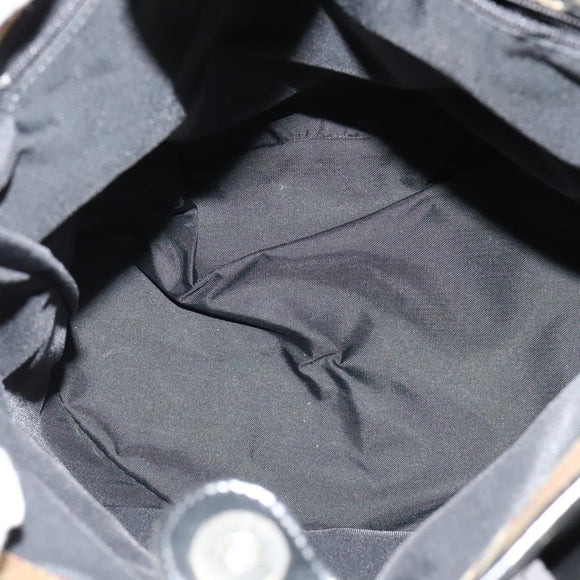 Burberrys Blue Label Shoulder Bag Nylon Black Auth ti3102