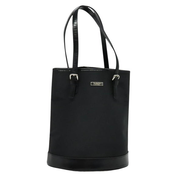 Burberrys Blue Label Shoulder Bag Nylon Black Auth ti3102