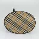 Burberrys Blue Label Shoulder Bag Nylon Black Auth ti3102-5