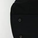 Burberrys Black label Hand Bag Canvas 2way Black Auth ti3104-15