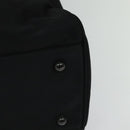 Burberrys Black label Hand Bag Canvas 2way Black Auth ti3104-16