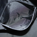 Burberrys Black label Hand Bag Canvas 2way Black Auth ti3104-12