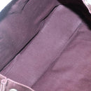 HERMES Fourre Tout MM Hand Bag Canvas Wine Red Auth ti3105-14