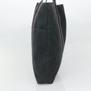 HERMES Fourre Tout Cabas Tote Bag Canvas Black Auth ti3108-5