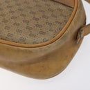 GUCCI Micro GG Supreme Shoulder Bag PVC Beige Gold Auth ti3123-9