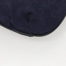 CELINE C Sulky Hand Bag Canvas Navy Auth ti3127-14