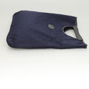 CELINE C Sulky Hand Bag Canvas Navy Auth ti3127-3